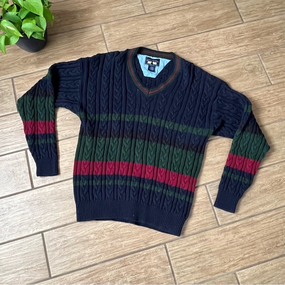 Wood & Gray Vintage Cable Knit Sweater size XL - Picture 1 of 4